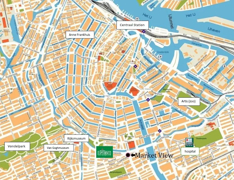 Market View – bed & breakfast in Amsterdam De Pijp (foto 1)